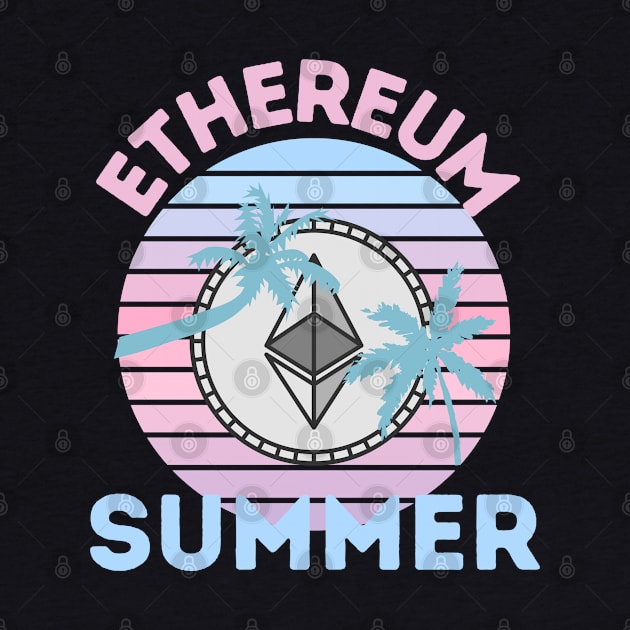 Ethereum Summer Retro Sunset by RedSparkle 